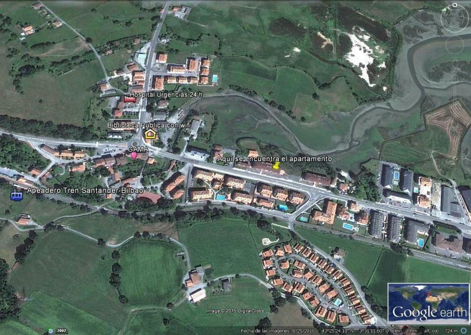 Apartamento Vistas A La Marisma Apartman Gama Kültér fotó